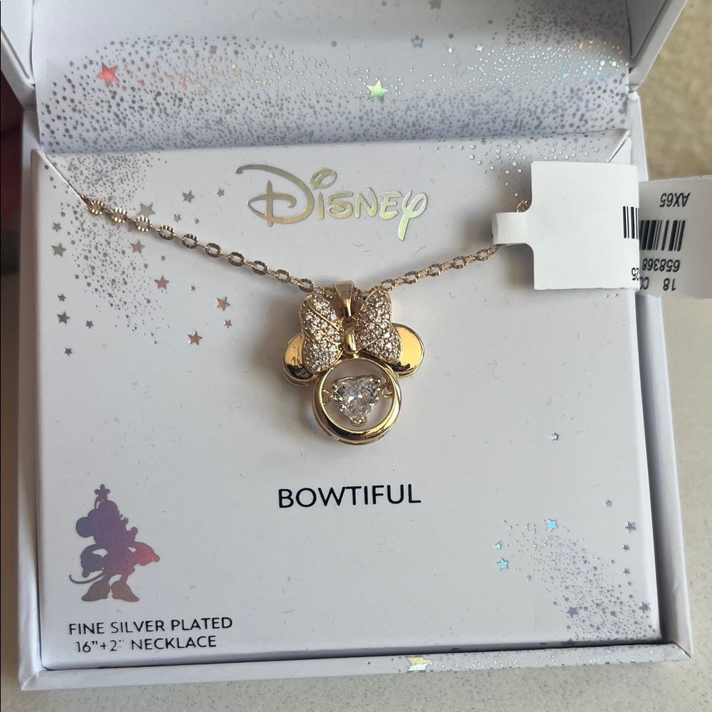 Disney Bowtiful Minnie Necklace